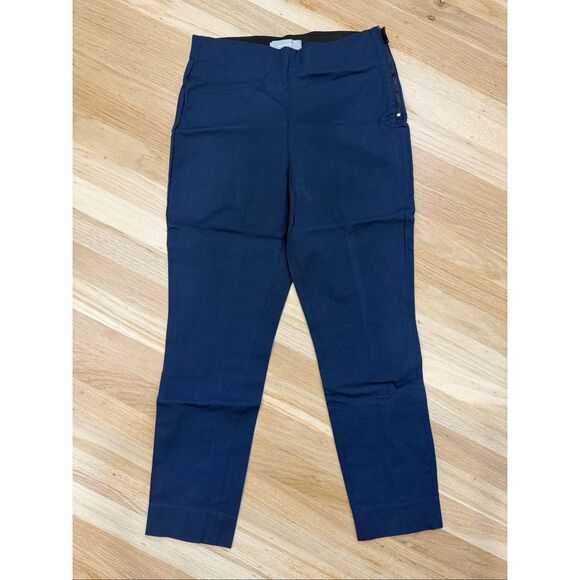 NWOT Everlane Bi-Stretch Work Pants Navy 4 - Picture 4 of 8